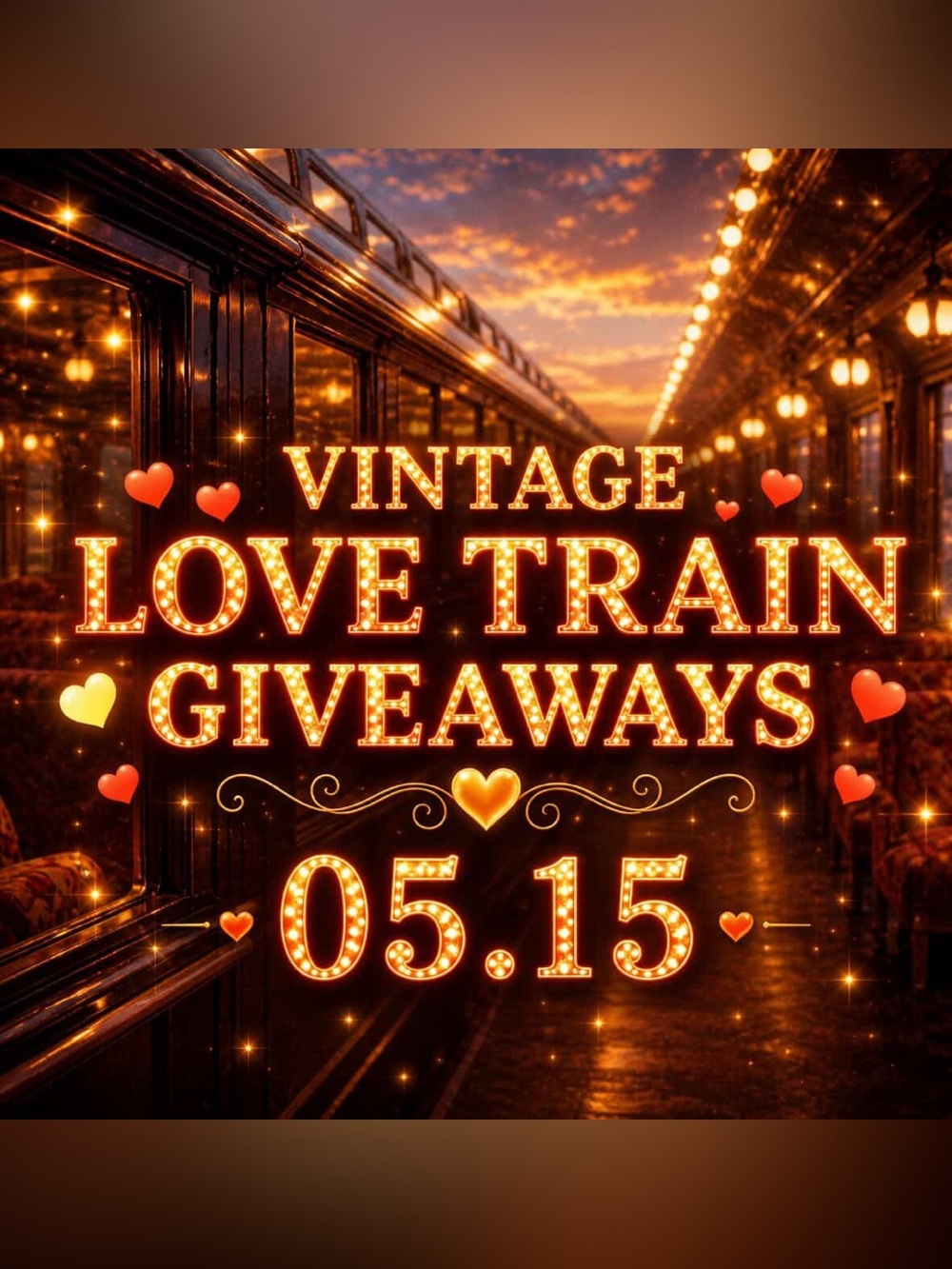 All Day Vintage Train 1950’s - 1990’s we have it all